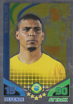 Ronaldo Brazil 2010 World Cup Match Attax Star Legend #SL